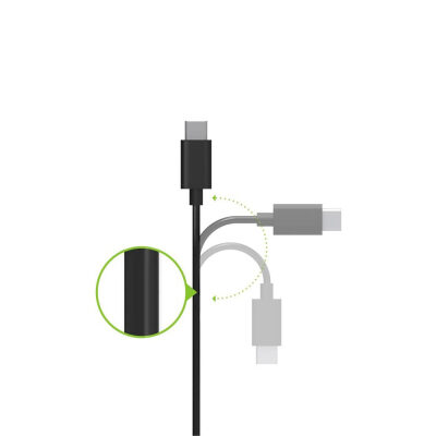 Omars USB Type-C Şarj ve Data Kablosu - 90cm - 3