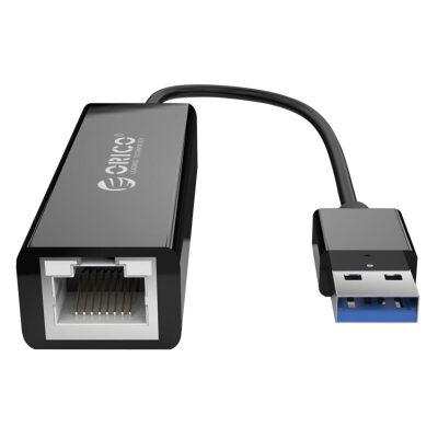 Orico RJ45 to USB 3.0 1000Mbps Dönüştürücü Adaptör Siyah - 4