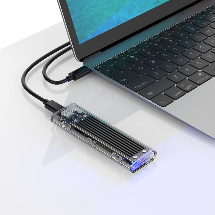 Orico USB 3.1 Gen2 Type-C 10Gbps M.2 NVMe SSD Disk Kutusu Siyah - 4