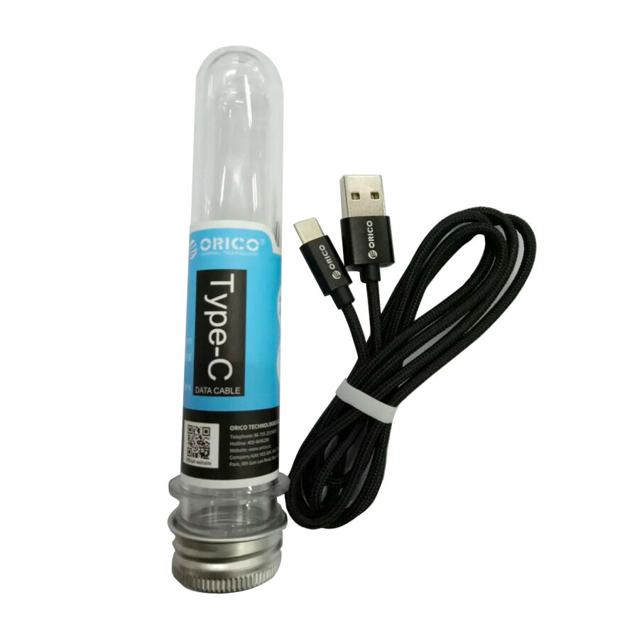 Orico USB to Type-C 3A Örgülü Data ve Şarj Kablosu 1 Metre Siyah - 5