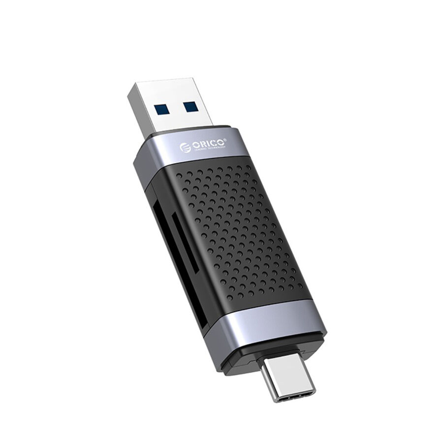 Orico USB Type-C SD TF Micro SD Kart Okuyucu CD2D-AC2-BK-EP  - 1