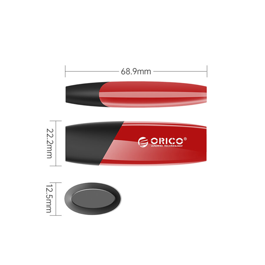 Orico USB3.2 Gen1 USB Flash Bellek Kırmızı 256GB - 2