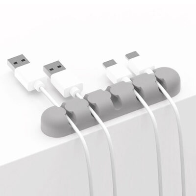 Orico Yapışkanlı Kablo Düzenleyici Organizer Gri - 3