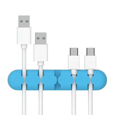 Orico Yapışkanlı Kablo Düzenleyici Organizer Mavi - 2