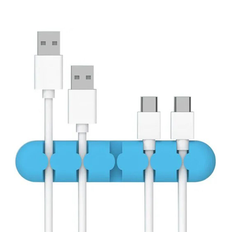 Orico Yapışkanlı Kablo Düzenleyici Organizer Mavi - 2