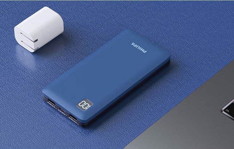Philips 10000 mAh 22.5W USB ve Type-C PD Üç Çıkışlı Led Göstergeli Powerbank - 7