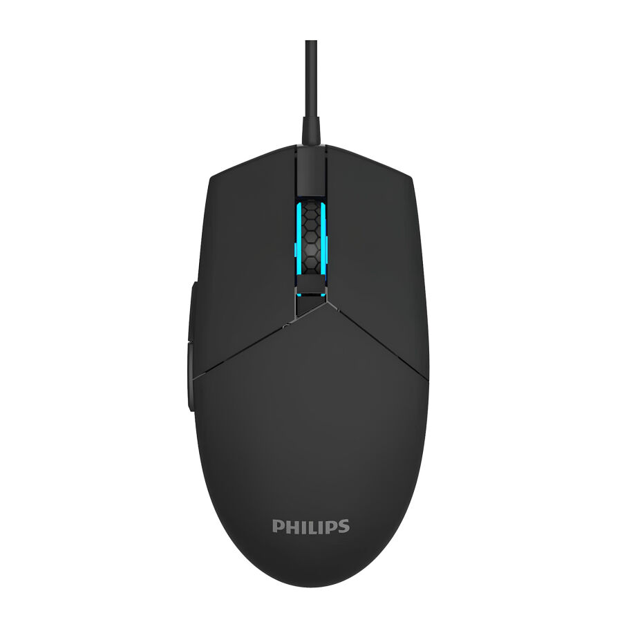 Philips Ambiglow Gaming Mouse 6400 DPI RGB Işıklandırma 6 Butonlu Kablolu Oyuncu Mouse - 1