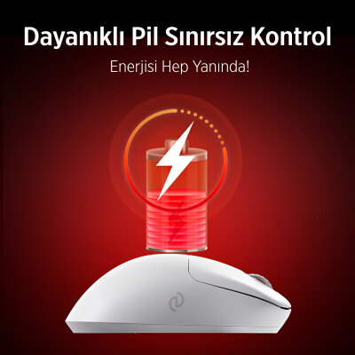 Philips Evnia SPK9418B Kablosuz 12000 DPI PAW3311 Sensörlü Gaming Oyuncu Mouse Siyah - 4