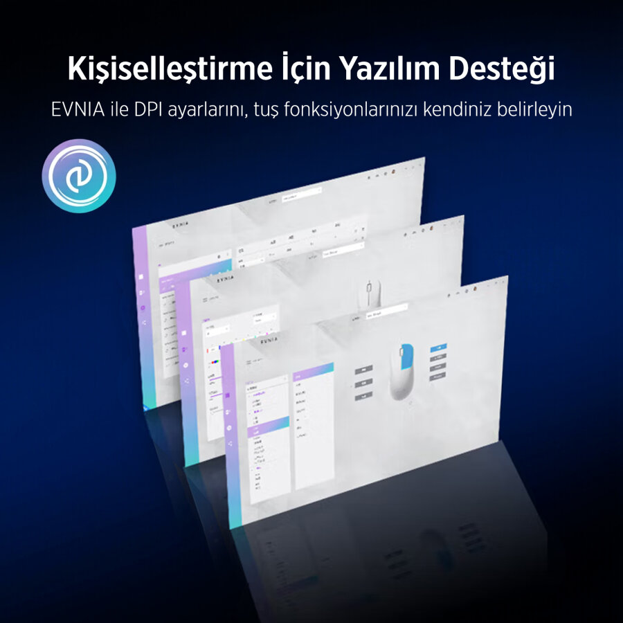 Philips Evnia SPK9618B Kablosuz 26000 DPI PAW3395 Sensörlü Gaming Oyuncu Mouse Siyah - 7