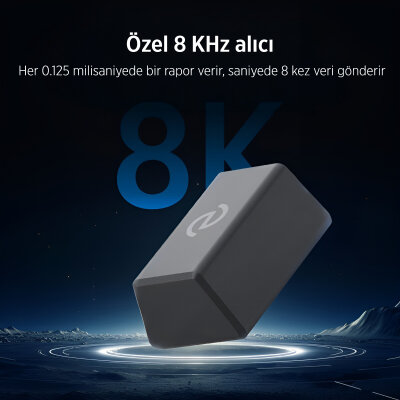 Philips Evnia SPK9718B Kablosuz 36000 DPI PAW3950 Sensörlü Gaming Oyuncu Mouse Siyah - 3