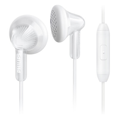 Philips SHE3015 3.5mm Jack Girişli Kablolu Mikrofonlu Kulak İçi Kulaklık Stereo Handsfree Telefon Uyumlu Beyaz