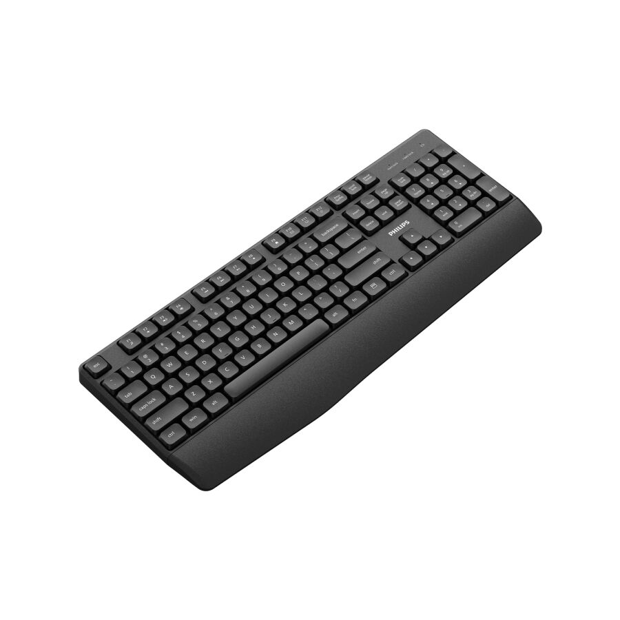 Philips SPK6348B 2.4G Kablosuz Türkçe Q Klavye Siyah - 6