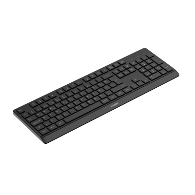 Philips SPK6368B 2.4G Kablosuz Türkçe Q Klavye Siyah - 2