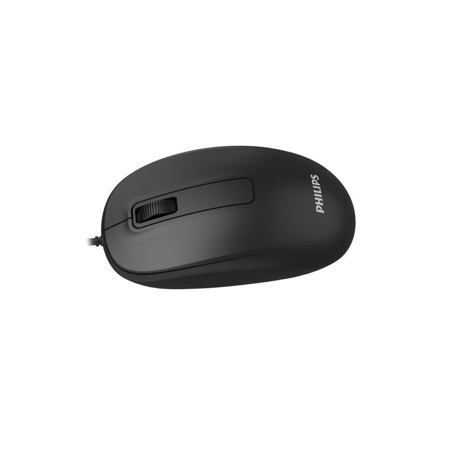 Philips SPK7358B Kablosuz 1600 DPI Sessiz Tıklama Optik Mouse 2.4GHz Wireless Ergonomik Siyah - 7