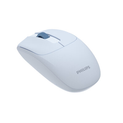 Philips SPK7398J Kablosuz Sessiz Mouse 1600 DPI Açık Mavi - 5