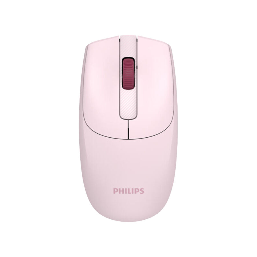 Philips SPK7398P Kablosuz Sessiz Mouse 1600 DPI Pembe - 1
