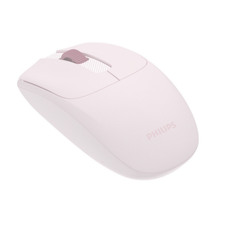 Philips SPK7398P Kablosuz Sessiz Mouse 1600 DPI Pembe - 2