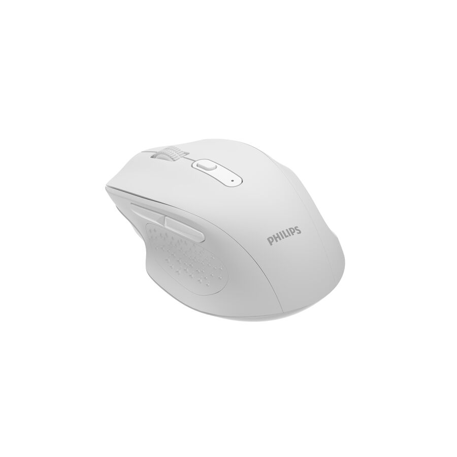 Philips SPK7547W Dual Mod Bluetooth ve 2.4G Kablosuz Ergonomik Sessiz Mouse 4000 DPI Beyaz - 2