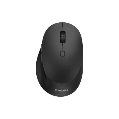 Philips SPK7607B Dual Mod 2.4GHz 2 Kanallı Bluetooth 3200 DPI Ergonomik Sessiz Optik Mouse Siyah