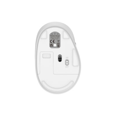 Philips SPK7607W Dual Mod 2.4GHz 2 Kanallı Bluetooth 3200 DPI Ergonomik Sessiz Optik Mouse Beyaz - 2