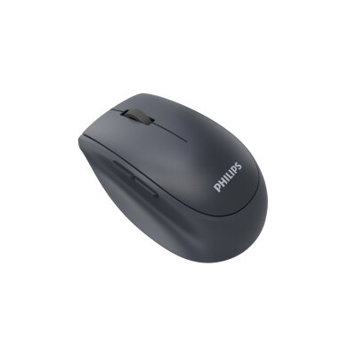 Philips SPK7627K Dual Mod 2.4GHz Bluetooth 1600 DPI Ergonomik Sessiz Tıklama Optik Mouse Gri - 2