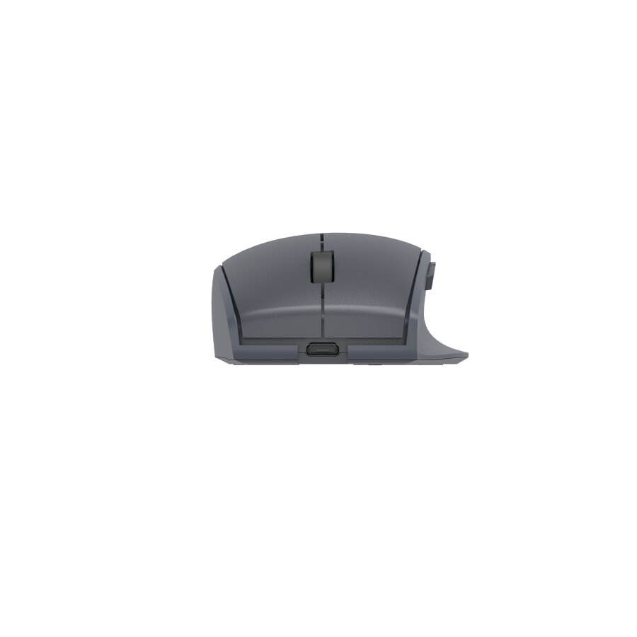 Philips SPK7627K Dual Mod 2.4GHz Bluetooth 1600 DPI Ergonomik Sessiz Tıklama Optik Mouse Gri - 4