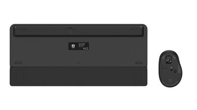 Philips SPT6607B Bluetooth + 2.4GHz Dual Mode Kablosuz Türkçe Q Bilek Destekli Multimedya Klavye Mouse Set Siyah - 3