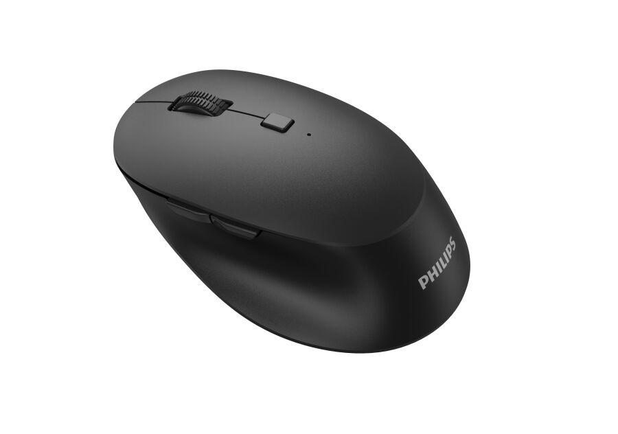 Philips SPT6607B Bluetooth + 2.4GHz Dual Mode Kablosuz Türkçe Q Bilek Destekli Multimedya Klavye Mouse Set Siyah - 4