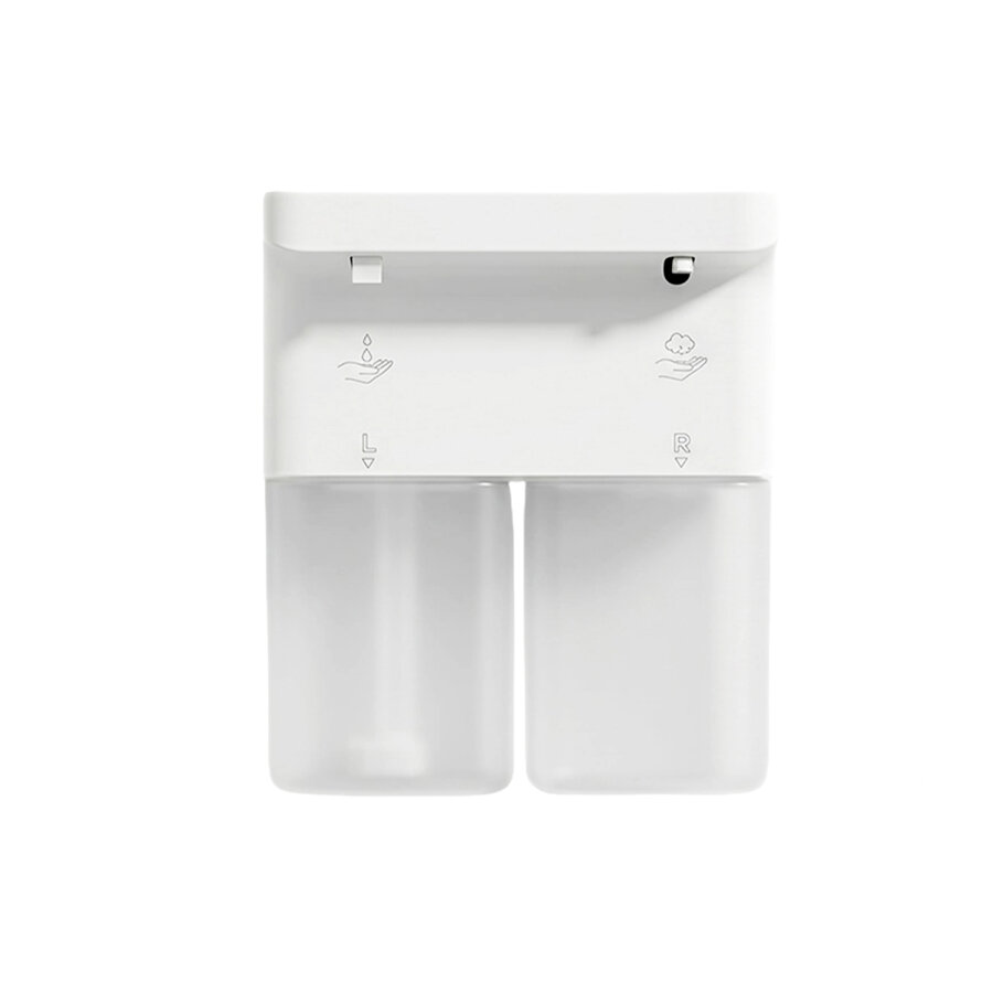 Pizen Bloom Duo Çift Hazneli Şarjlı Otomatik Sensörlü Sıvı Sabunluk 3 Kademeli IPX5 Suya Dayanıklı Dispenseri - 1