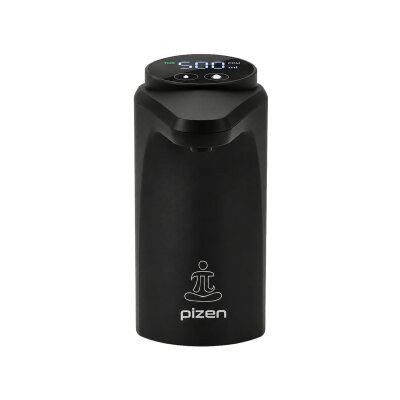 Pizen Flow Şarjlı Otomatik Damacana Su Pompası TDS Ölçer 250ml 500ml 1L 2L Ölçü Özellikli Siyah