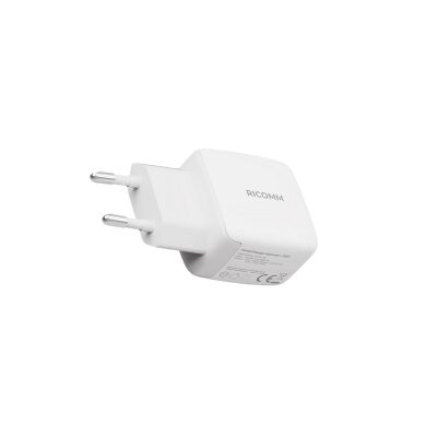 Ricomm 20W GaN USB-C Şarj Aleti QC4.0 PD Hızlı Şarj Cihazı + 2 Metre Type-C 60W Şarj Kablosu - 3