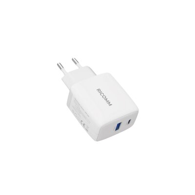 Ricomm 65W GaN USB-C + USB-A Şarj Aleti Apple & Samsung Hızlı Şarj Cihazı + 2MT 100W Type-C Kablo - 4