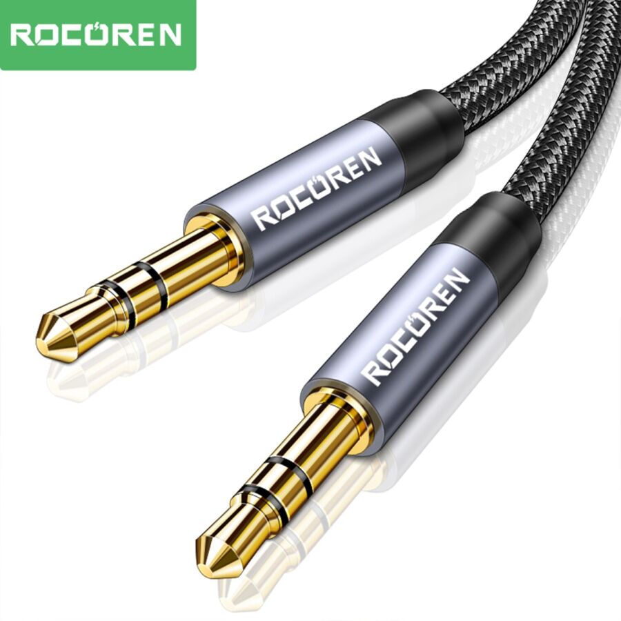 Rocoren 3.5mm Hi-Fi TRS AUX Ses Kablosu 3 Metre - 1