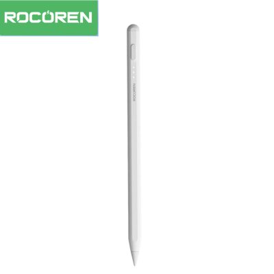 Rocoren Stylus iPad Uyumlu Avuç İçi Red Manyetik Eğime Duyarlı Yazı ve Çizim Kalemi
