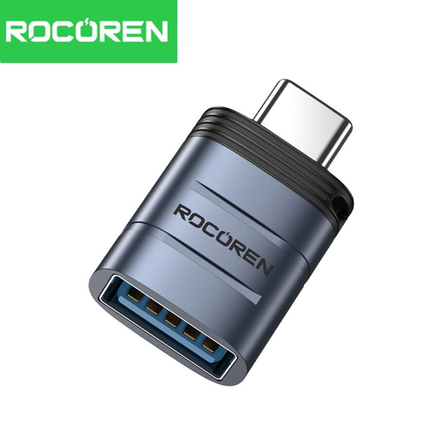 Rocoren Type-C to USB 3.2 5Gbps OTG Çevirici Dönüştürücü Adaptör - 1