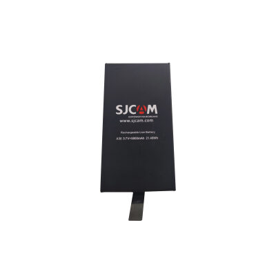 SJCAM A30 Batarya 5800mAh Şarj Edilebilir Lityum Pil Uyumlu Yedek Batarya
