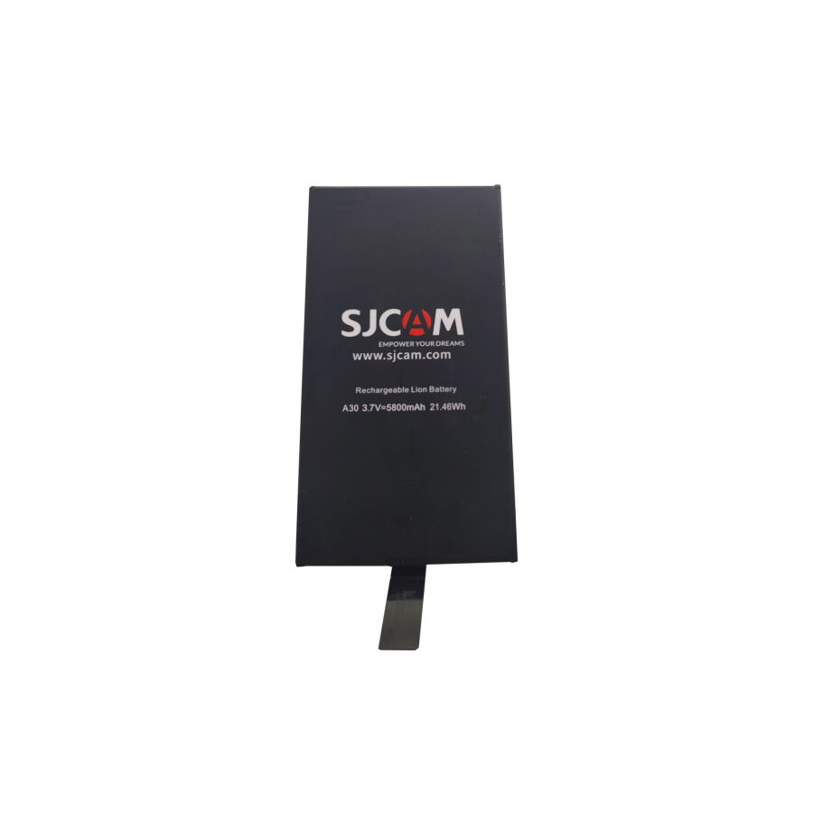 SJCAM A30 Batarya 5800mAh Şarj Edilebilir Lityum Pil Uyumlu Yedek Batarya - 1