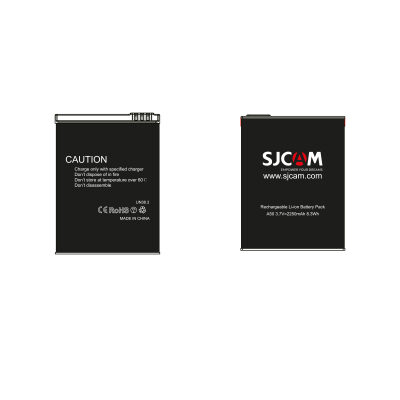 SJCAM A50 Batarya 2250mAh Şarj Edilebilir Lityum Pil Uyumlu Yedek Batarya