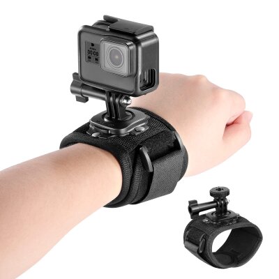 SJCAM Aksiyon Kamera Uyumlu 360 Derece Dönebilen Bilek Bağlantı Aparatı - 3