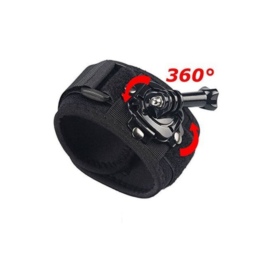 SJCAM Aksiyon Kamera Uyumlu 360 Derece Dönebilen Bilek Bağlantı Aparatı - 2