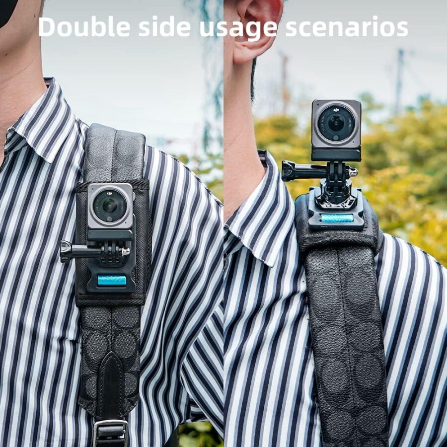 SJCAM Aksiyon Kamera Uyumlu Çanta ve Sırt Çantası Klipsi - 2