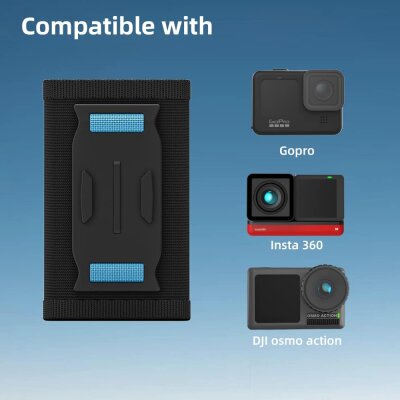 SJCAM Aksiyon Kamera Uyumlu Çanta ve Sırt Çantası Klipsi - 3