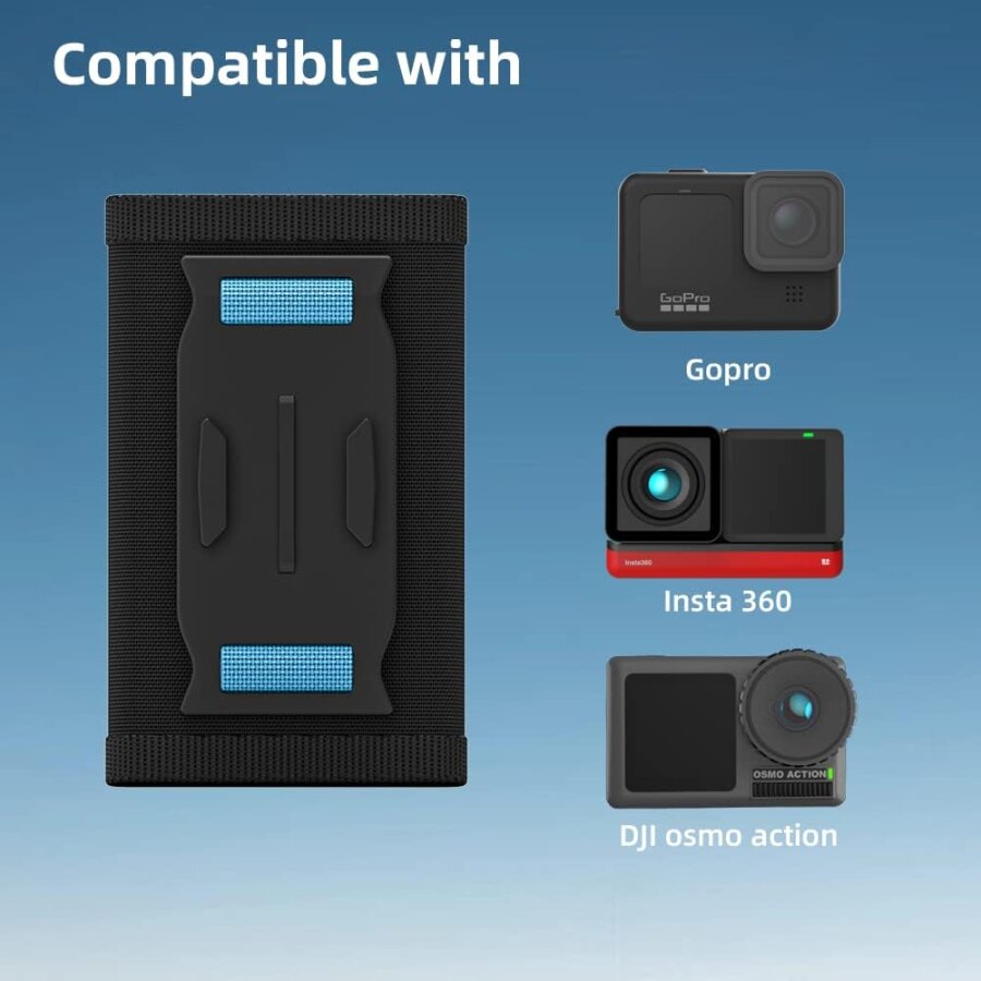 SJCAM Aksiyon Kamera Uyumlu Çanta ve Sırt Çantası Klipsi - 3