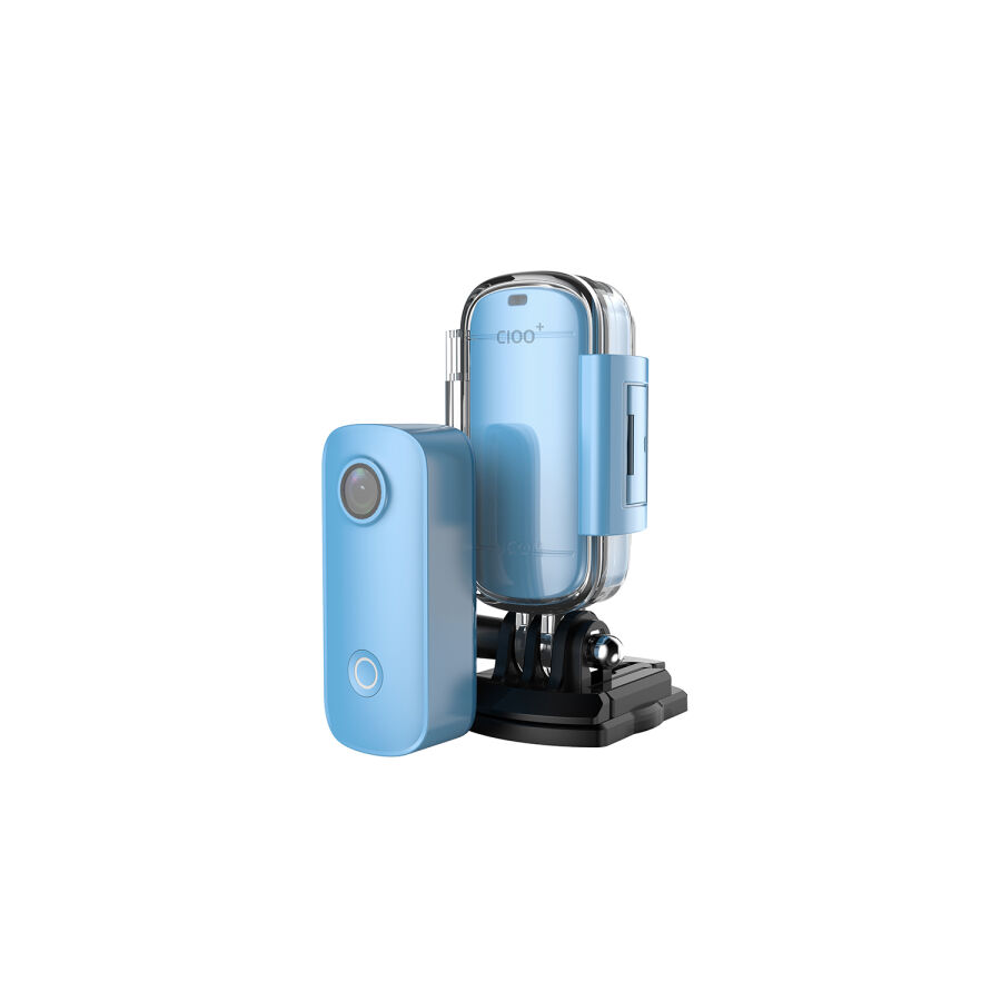 SJCAM C100+ 4K Mini Aksiyon Kamerası Mavi - 4