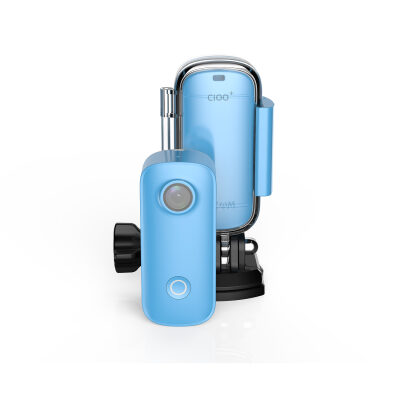 SJCAM C100+ 4K Mini Aksiyon Kamerası Mavi - 5