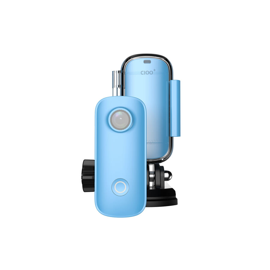 SJCAM C100+ 4K Mini Aksiyon Kamerası Mavi - 1