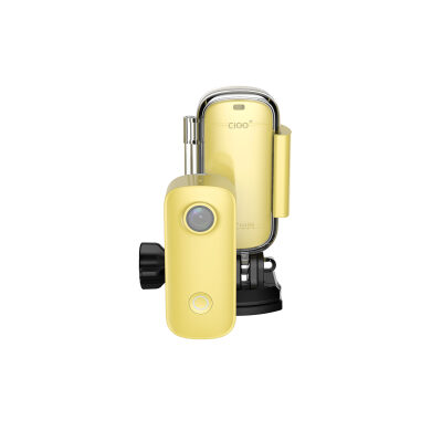 SJCAM C100+ 4K Mini Aksiyon Kamerası Sarı - 5