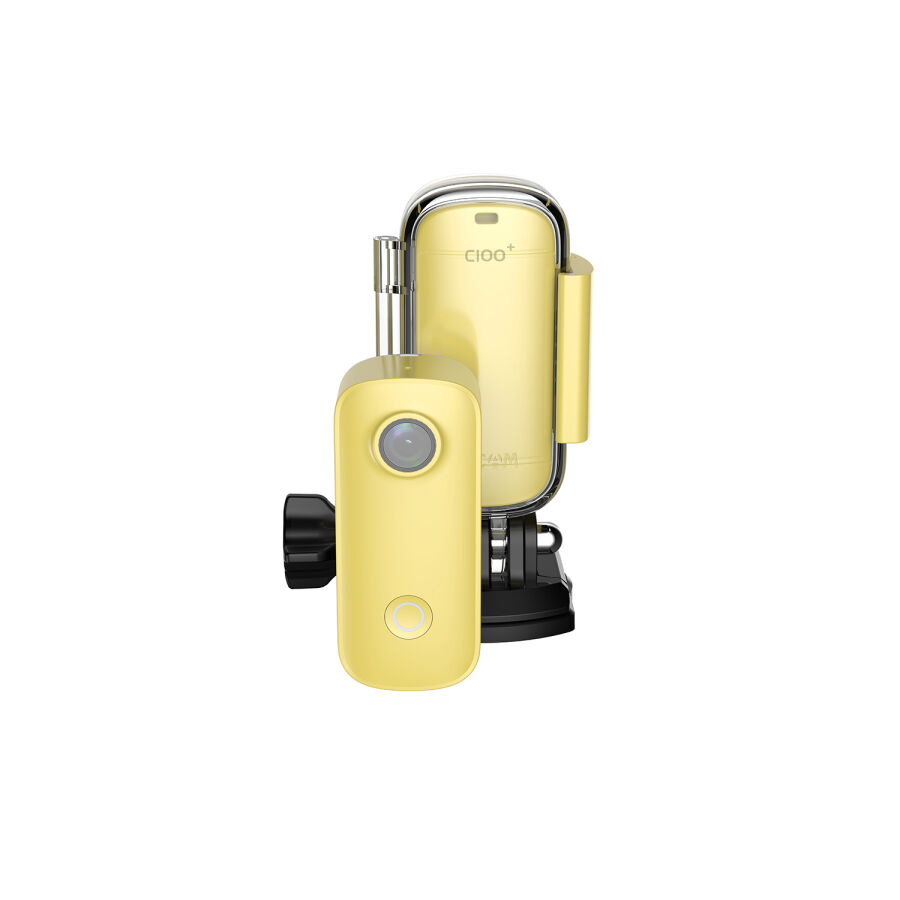 SJCAM C100+ 4K Mini Aksiyon Kamerası Sarı - 5