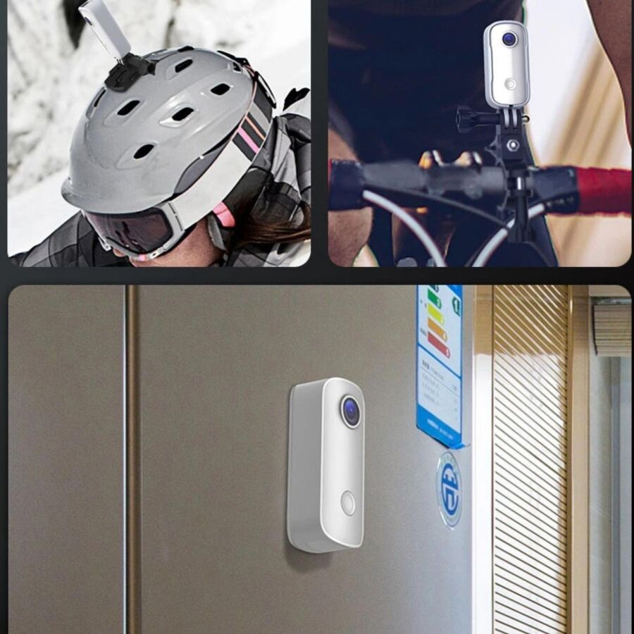 SJCAM C100 Full HD Mini Aksiyon Kamerası Mavi - 6