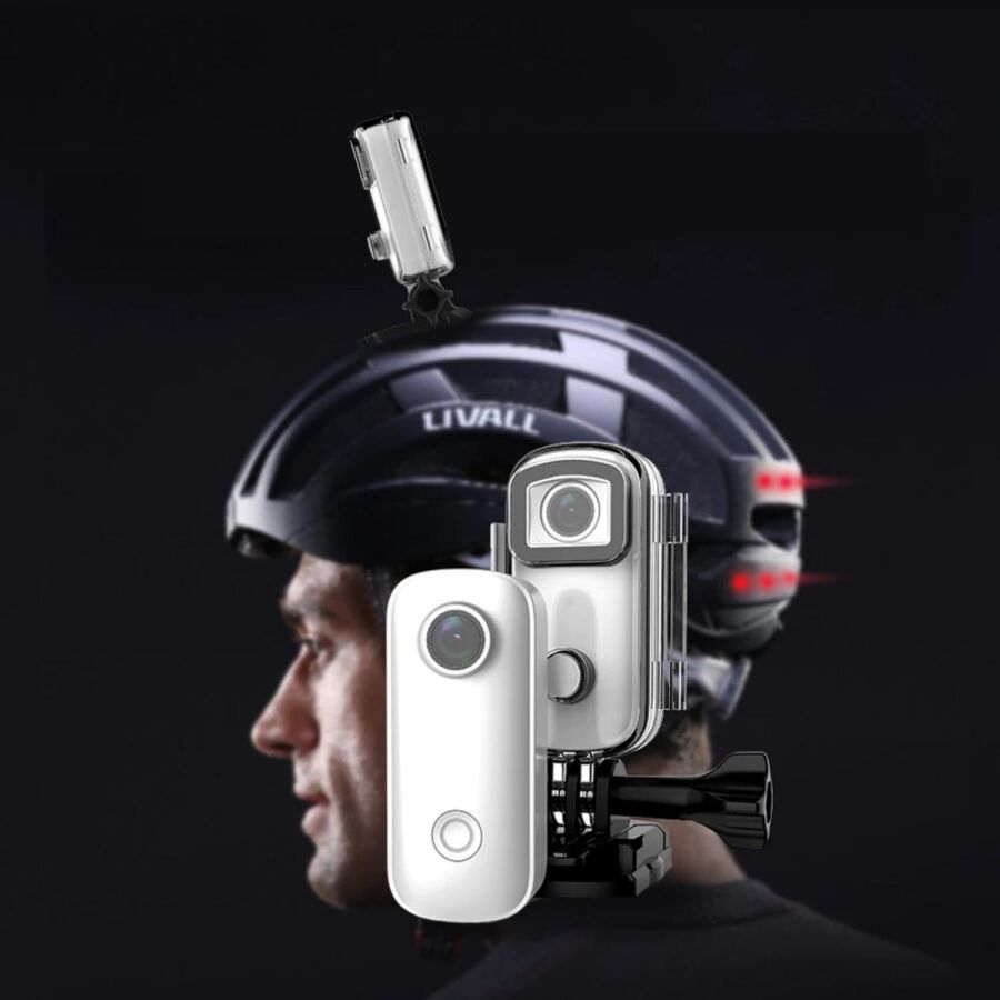 SJCAM C100 Full HD Mini Aksiyon Kamerası Mavi - 7